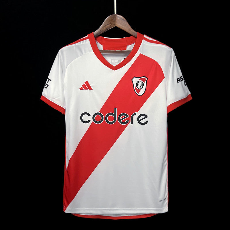 Camisa River Plate Home 23/24 - Adidas Torcedor Masculina