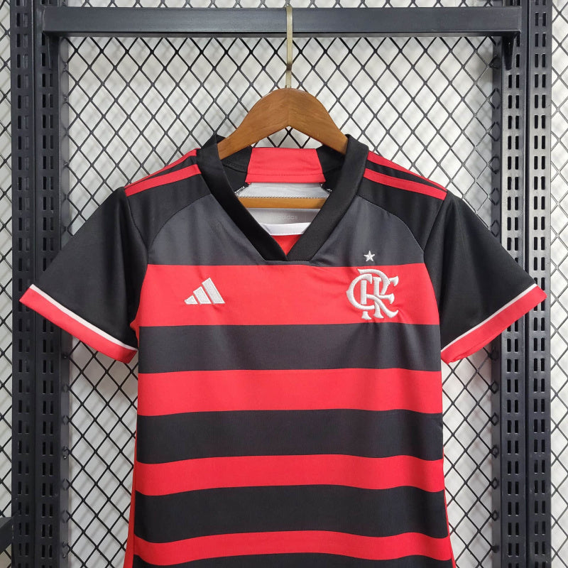 Kit Infantil Flamengo Home 24/25 - Adidas infantil