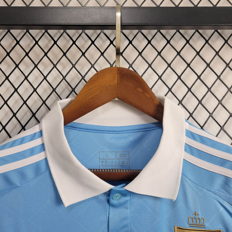 Camisa Bélgica II Away 24/25 - Adidas Versão Torcedor - Azul