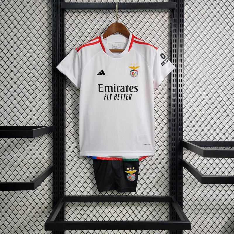 Kit Infantil Benfica Away II 23/24