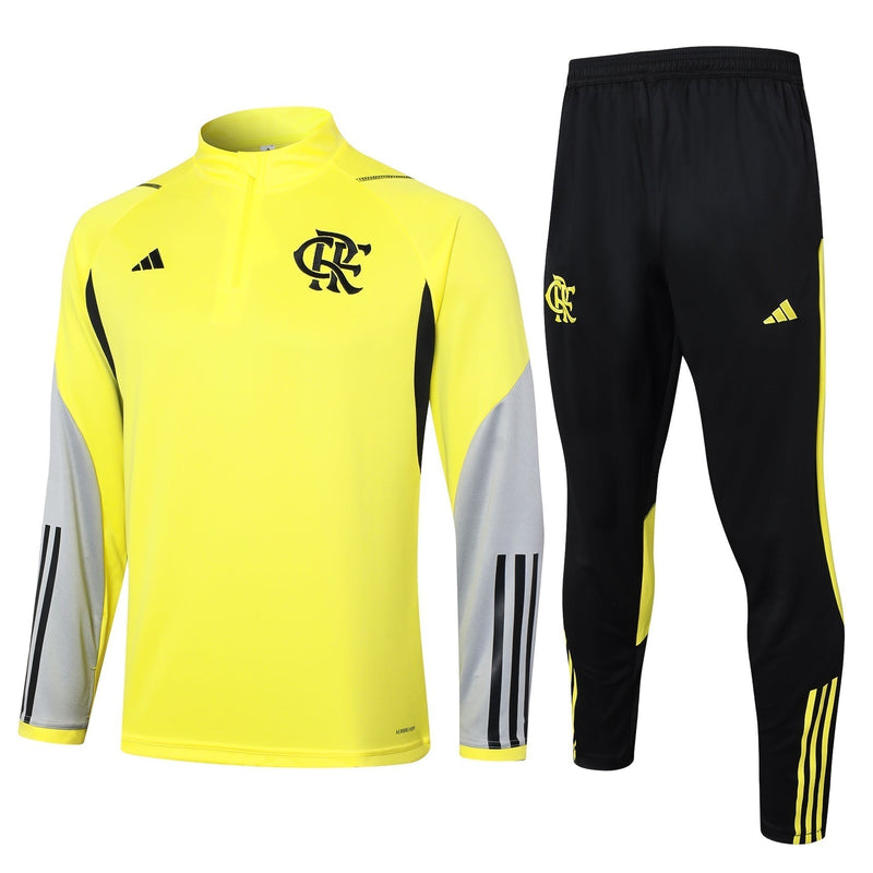 Conjunto de Treino do Flamengo 24/25 -  Amarelo