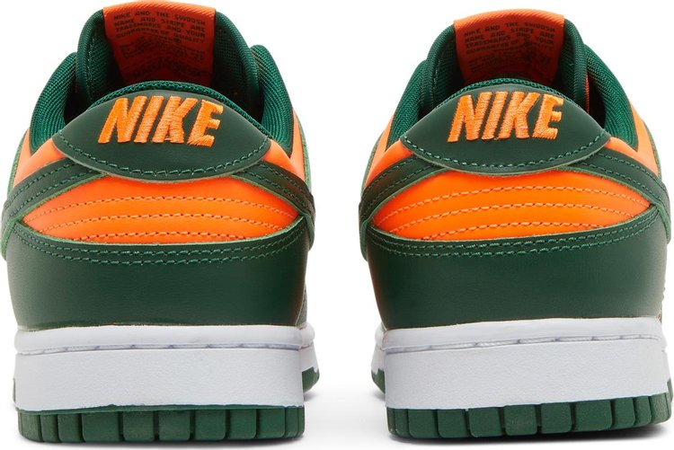 Nike Dunk Low 'Miami Hurricanes'