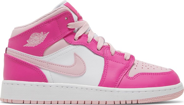 Nike Air Jordan 1 Mid GS 'Fierce Pink'