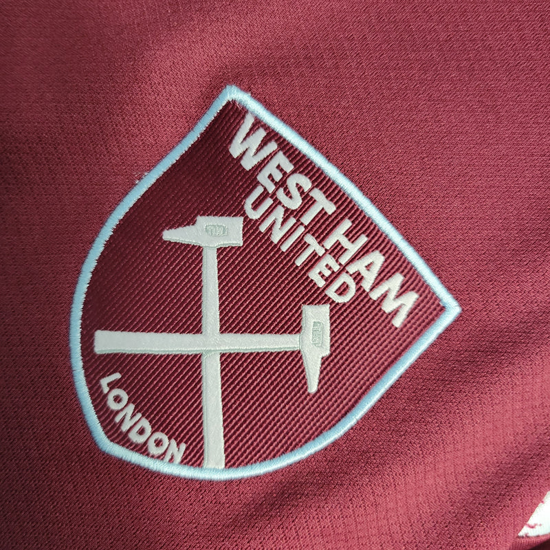 Camisa West Ham Titular 22/23 - Versão Torcedor