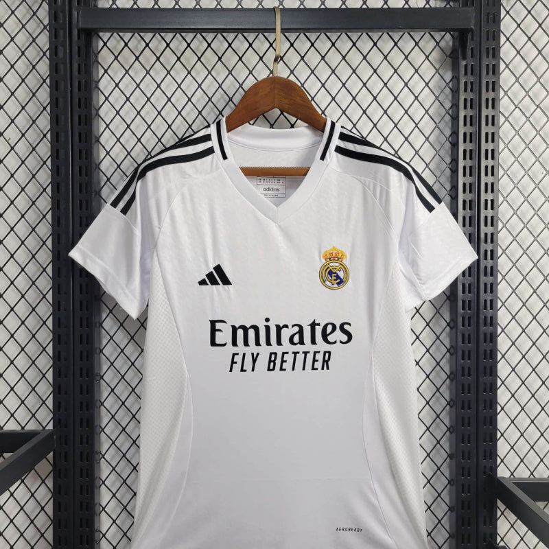 Camisa Real Madrid Home 24/25 - Adidas Torcedor Feminina