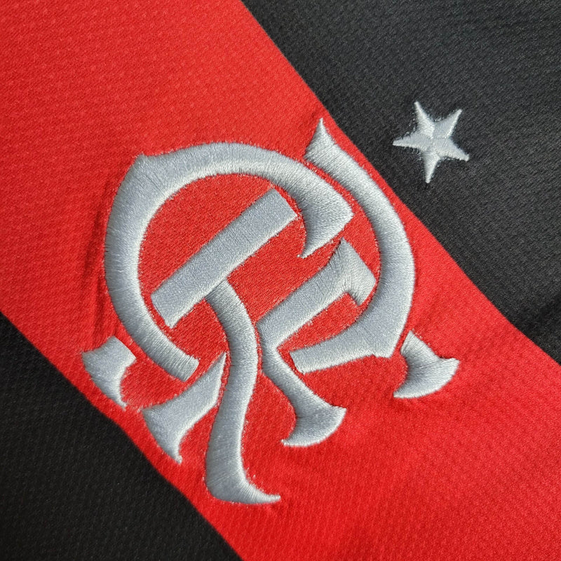 Camisa Flamengo Home 24/25 - Adidas Torcedor Manga Comprida