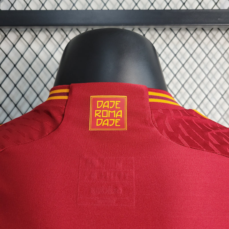 Camisa Roma Home 23/24 - Adidas Jogador Masculina