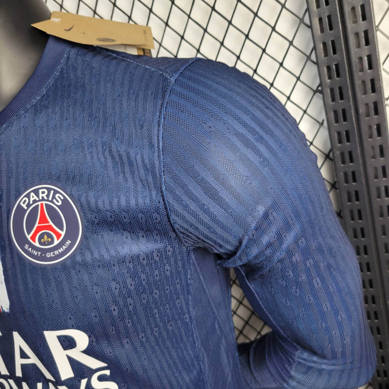 Camisa PSG Home Manga Comprida 24/25 - Nike Versão Jogador