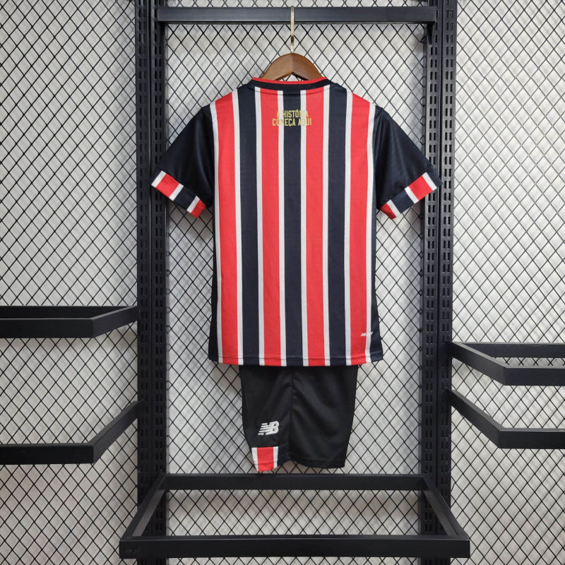 Kit Infantil São Paulo Away 24/25 - New Balance infantil