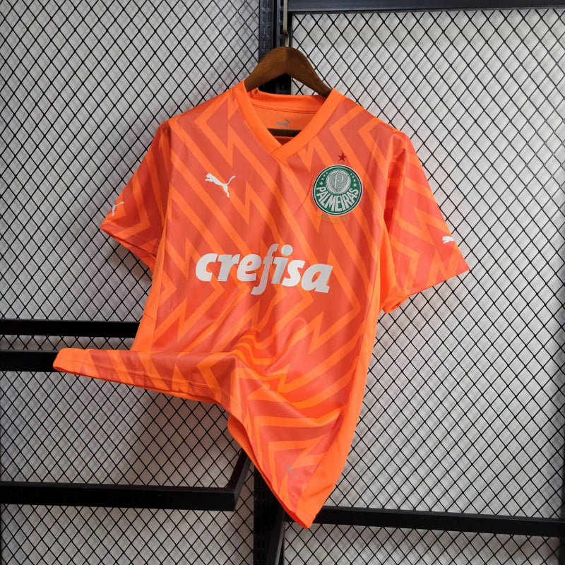 Camisa Palmeiras Goleiro Laranja 24/25 - Puma Torcedor Masculina