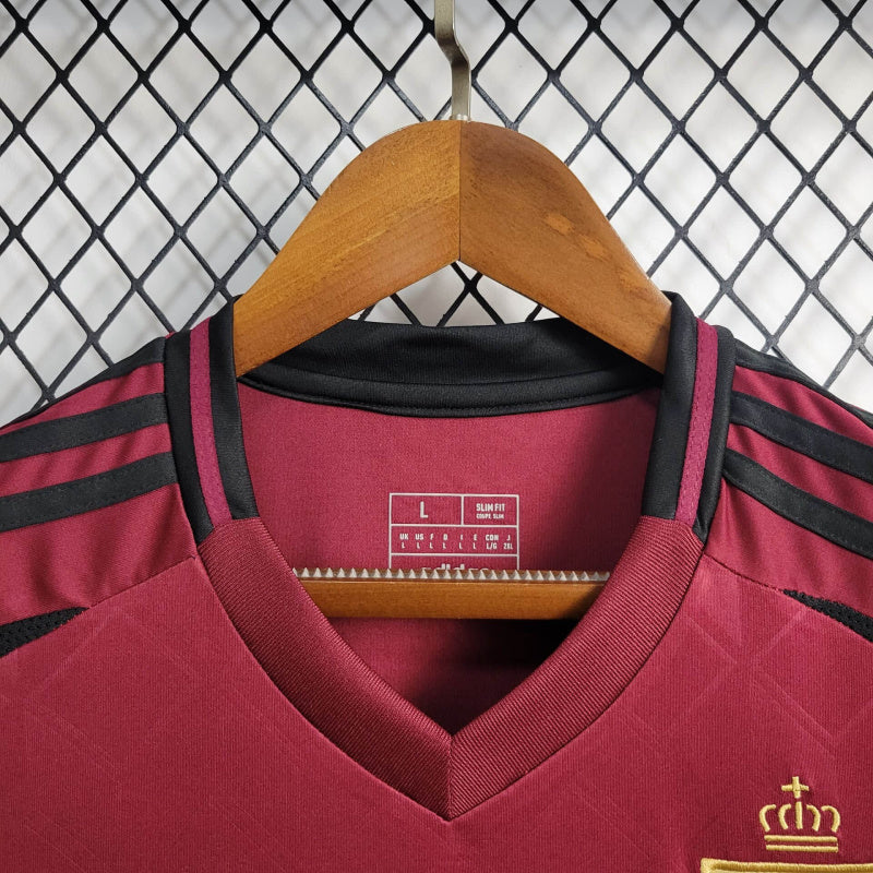 Camisa Bélgica Home 24/25 - Adidas Versão Torcedor - Vermelha