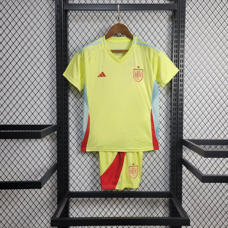 Kit Infantil Espanha Away 24/25 - Adidas Infantil