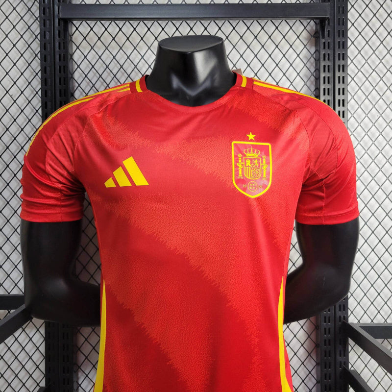 Camisa Espanha Home 24/25 - Adidas Versão Jogador