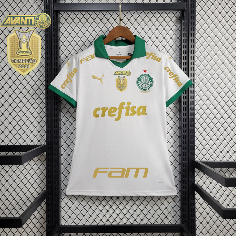 Camisa Palmeiras Away Full Patrocínios + Patches 24/25 - Puma Torcedor Feminina