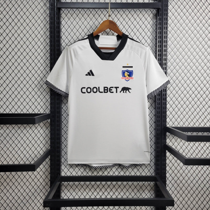 Camisa Colo-Colo Home 24/25 - Adidas Torcedor Masculina