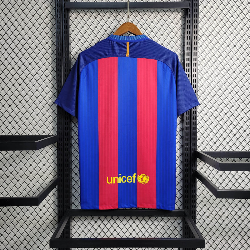 Camisa Barcelona Titular 16/17 - Versão Retro