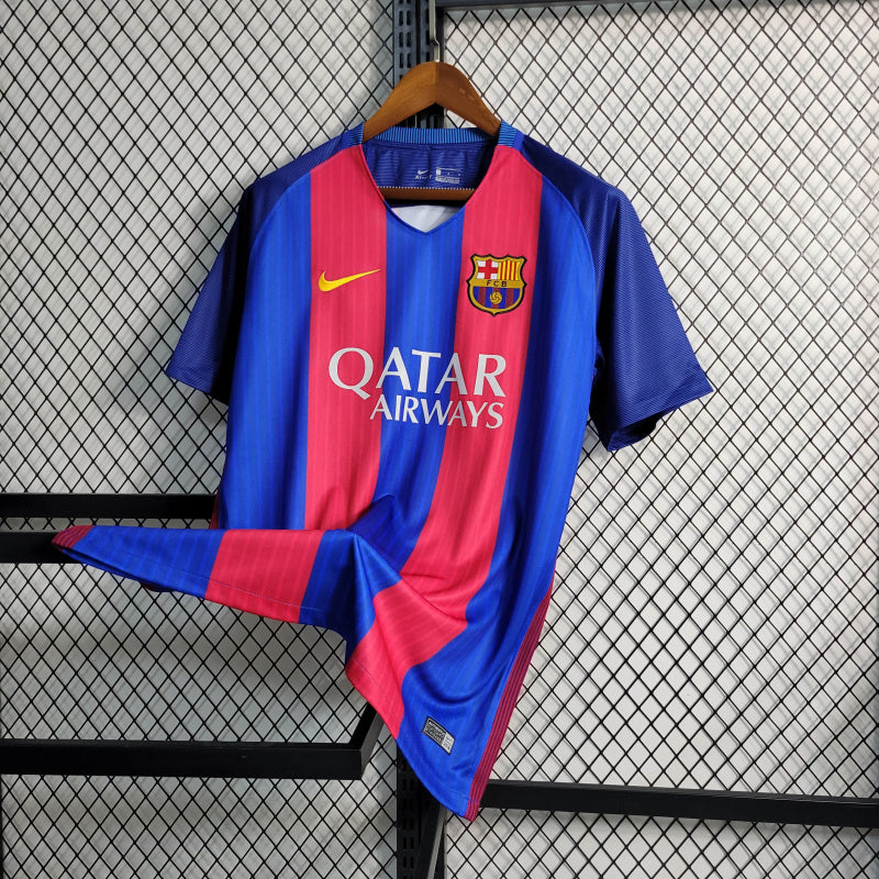 Camisa Barcelona Titular 16/17 - Versão Retro