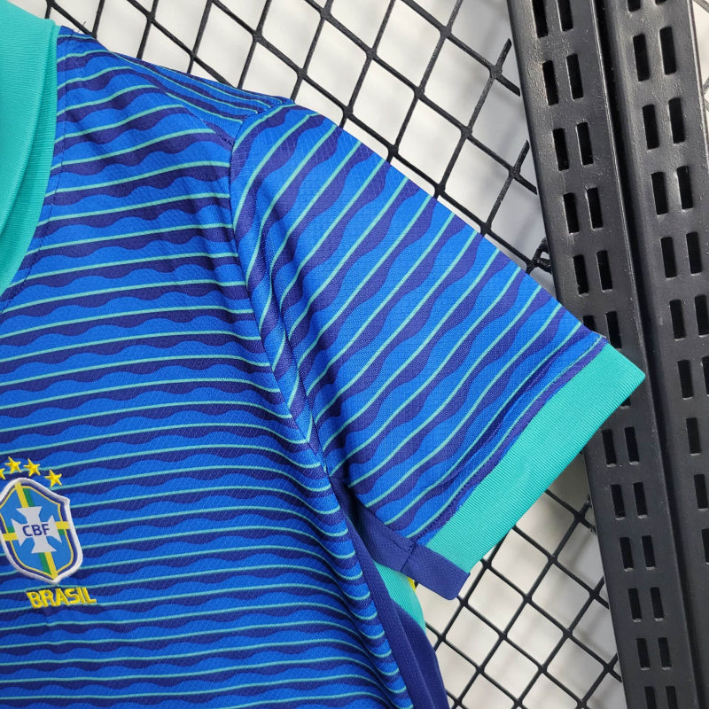 Kit Infantil Brasil Away 24/25 - Nike Infantil