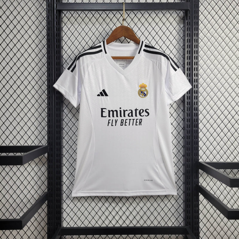 Camisa Real Madrid Home 24/25 - Adidas Torcedor Feminina