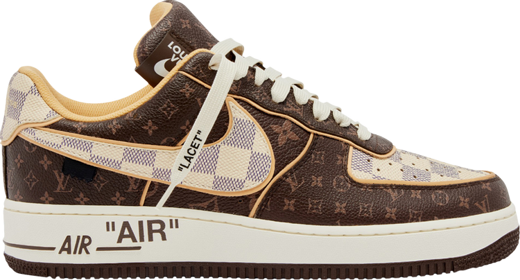 Louis Vuitton x Air Force 1 Low 'Monogram Damier' Pilot Case