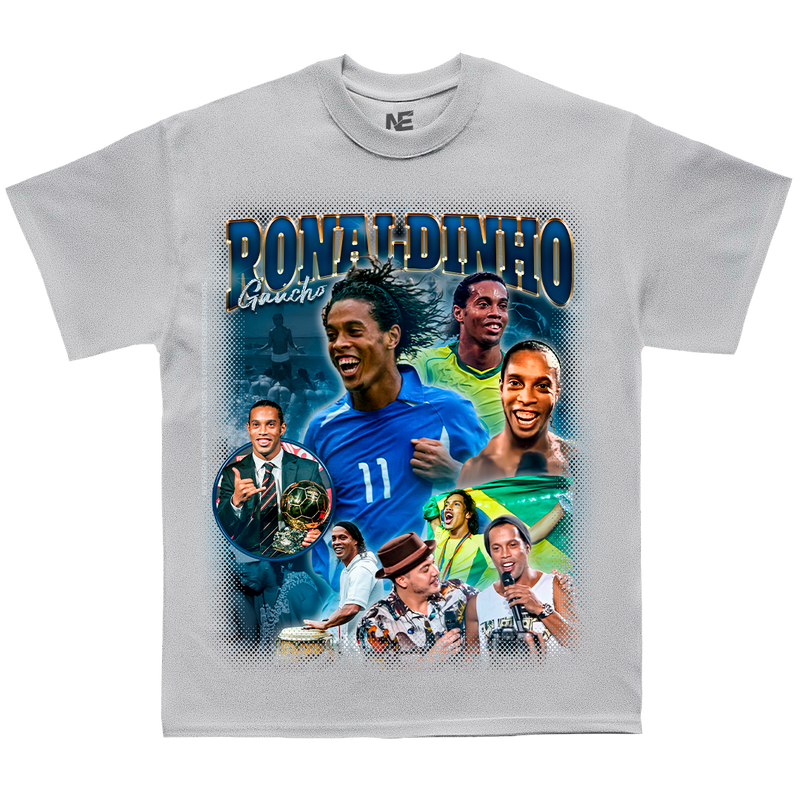 Camiseta Oversized - Ronaldinho Gaúcho