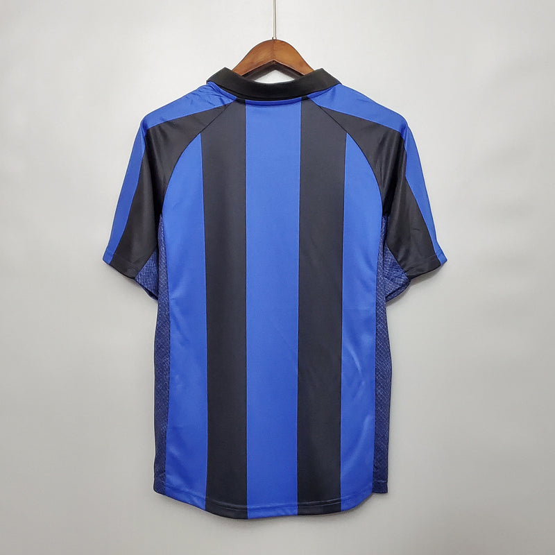 Camisa Inter de Milão Titular 01/02 - Versão Retro